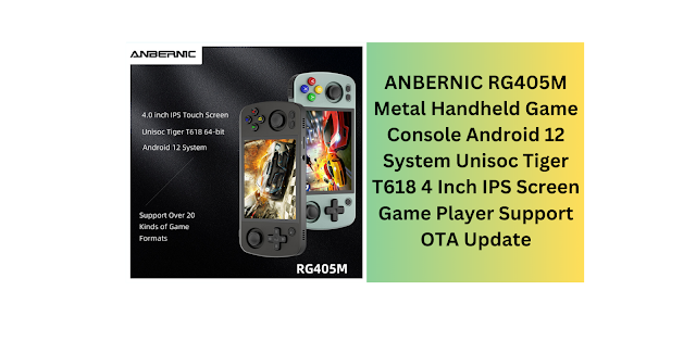 ANBERNIC RG405M Metal Handheld Game Console