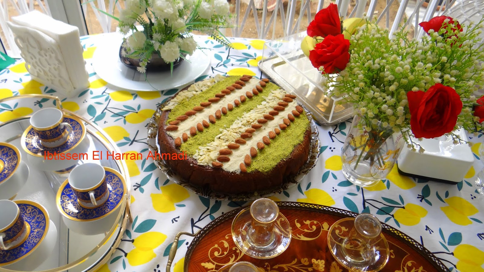 Basboussa El Madina Gateau Amande Et Semoule