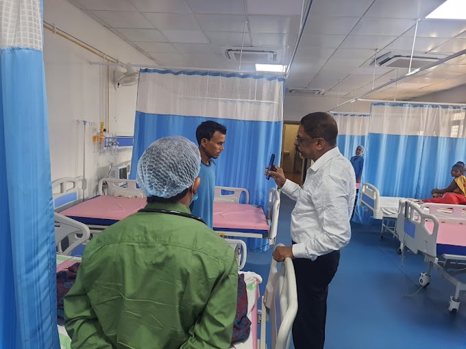 प्रदेश के स्वास्थ्य मंत्री ने वीडियो कांफ्रेस से  जिला चिकित्सालय बालाघाट के मरीजों से की चर्चा