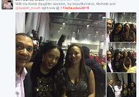 #TheHeadies2015 Ben Bruce and daughter attends the award show (Photo)