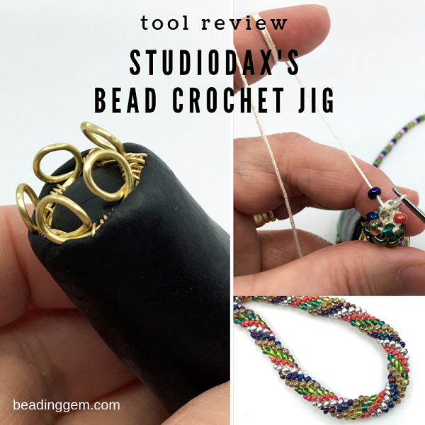 Tool Review : StudioDax's Bead Crochet Rope Starter Jig