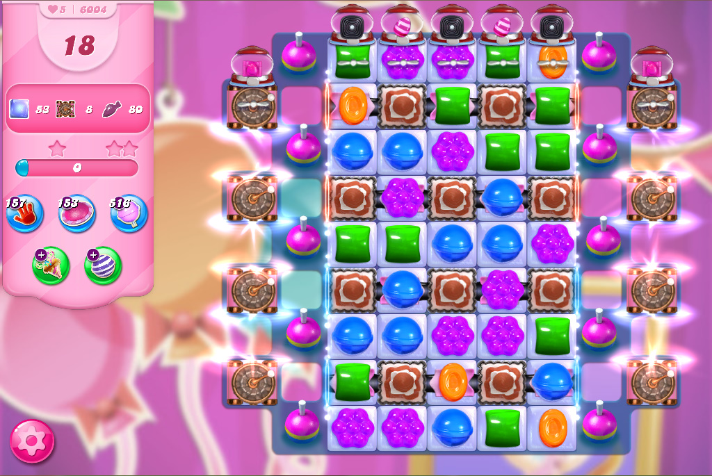 Candy Crush Saga level 6004