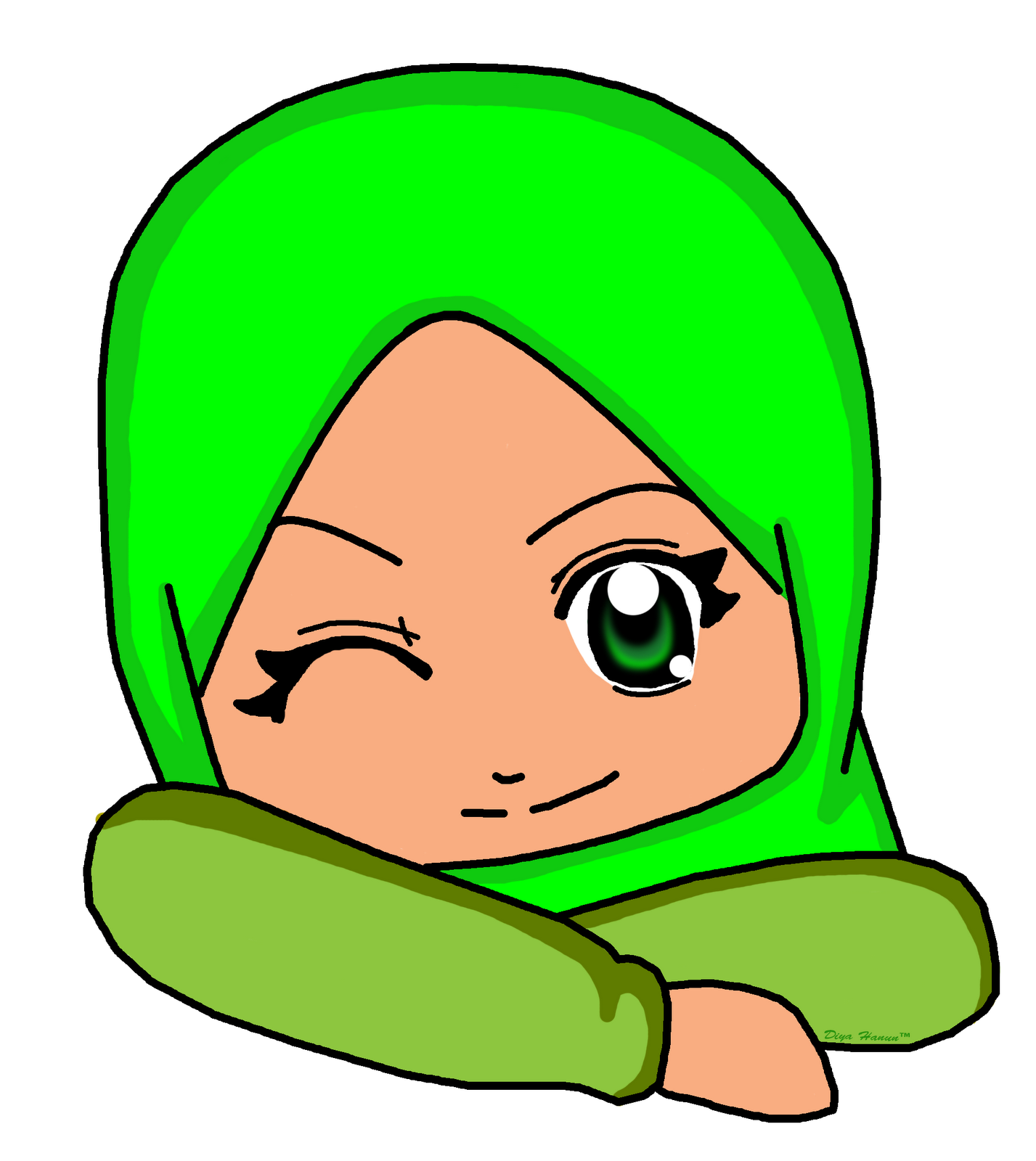 Diya Hanun Chibi muslimah part 2