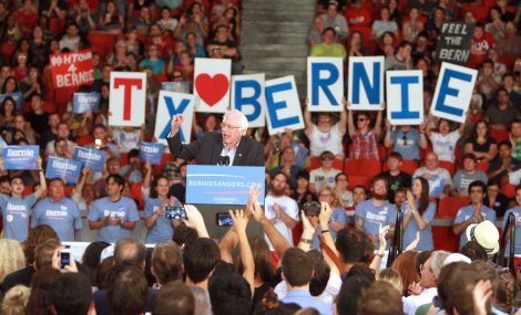 Bernie Sanders at the University of Houston