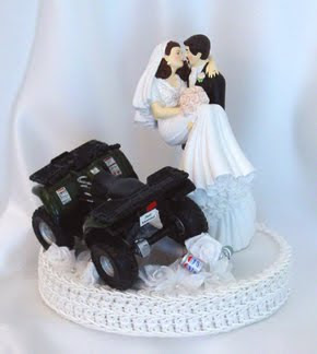 sport wedding topper