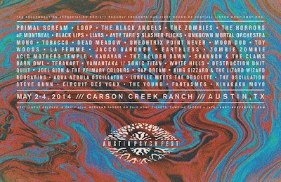 Austin Psych Fest 2014 Official Mixtape By Al Lover