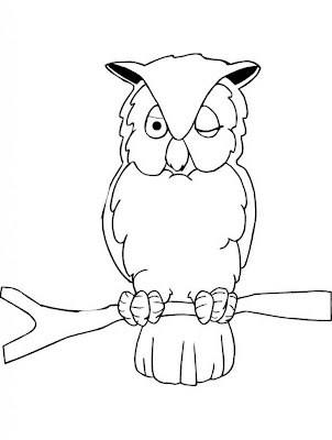  Coloring Sheets on Owl Coloring Pages For Kids   Animals Coloring Pages For Kids