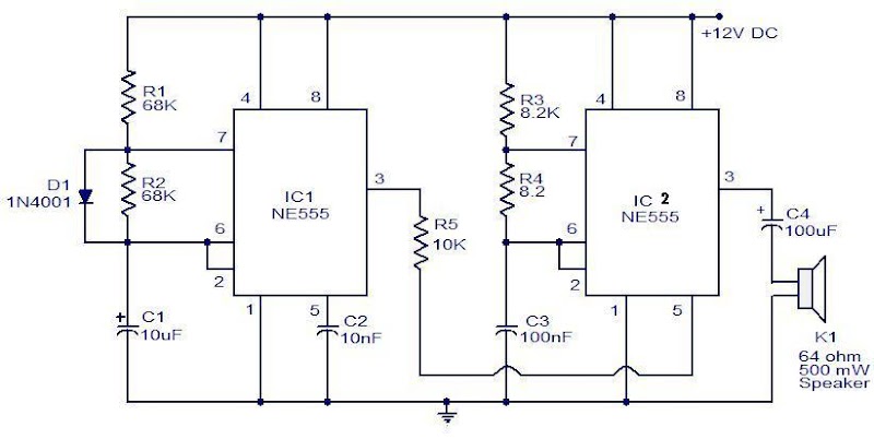 Gaya Terbaru 14 Skema Rangkaian Pcb Sirine Polisi Simple Dan Minimalis