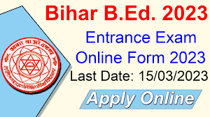 Bihar B.Ed 2023 Online Form