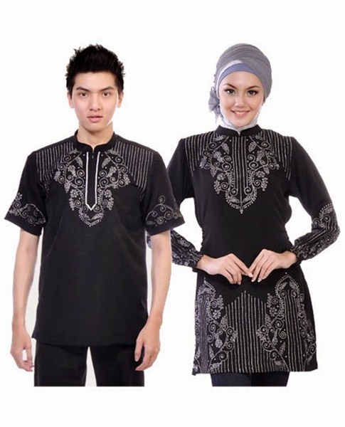 Model Baju Muslim Couple Modern Terbaru 2017/2018