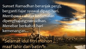 Kata kata Bijak Lebaran Idul Fitri