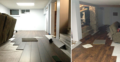 basement laminate floor