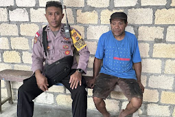 Bhabinkamtibmas Polsek Heram Gencar Laksanakan Sambang Warga di Distrik Heram