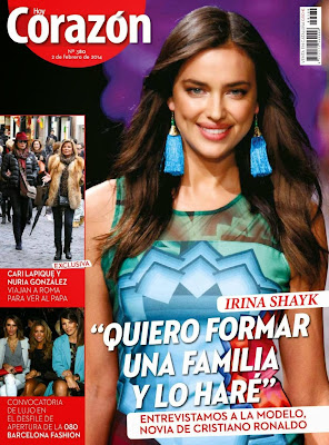 Irina Shayk HQ Pictures Hoy Corazon Spain Magazine Photoshoot February 2014