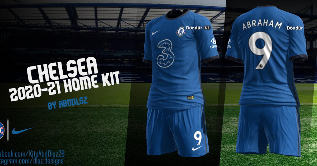 CHELSEA 2020-2021 HOME KITS PES 2013