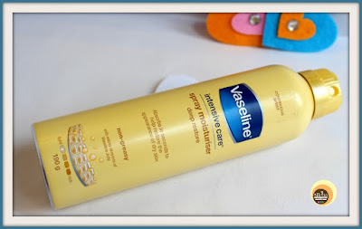 Vaseline Intensive Care Spray Moisturiser Deep Restore| Review & Other Details