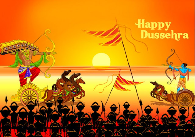 Happy Dussehra Images And Script 2019