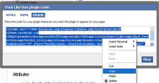 second facebook iframe code of like box