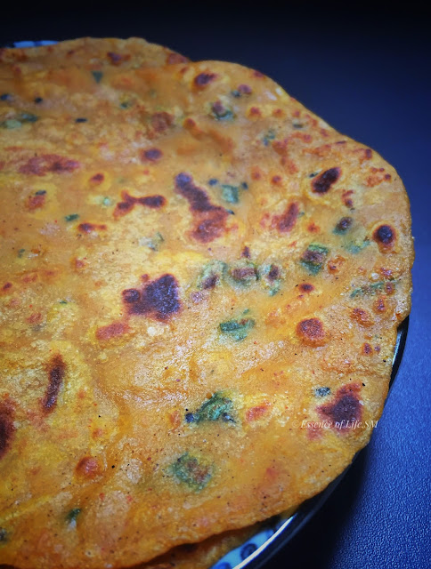 PARATHA WITH LIQUID DOUGH