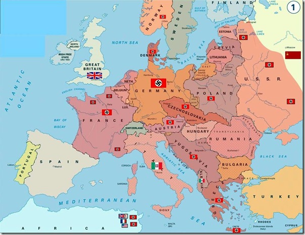 歐戰地圖二