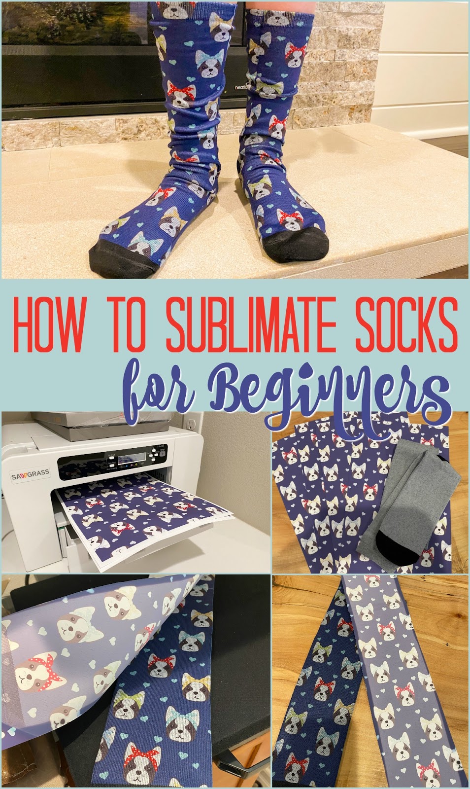 Download How To Sublimate Socks Beginner Tutorial And Video Silhouette School