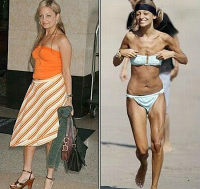 El Antes y Despues de la Estrellas - Nicole Richie