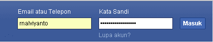 Cara Login Ke Facebook Tanpa Email dan No Hp