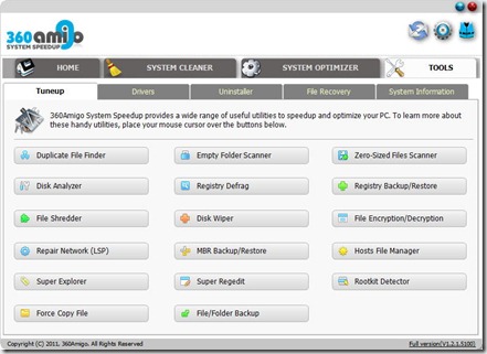 360 amigo tools