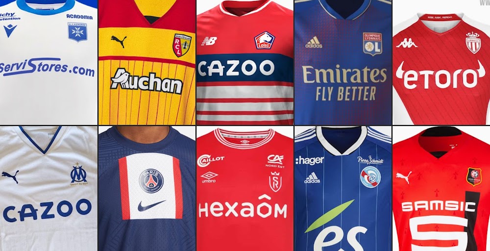 2022-23 Ligue 1 Kit Overview - All Leaked & Released Kits - Footy