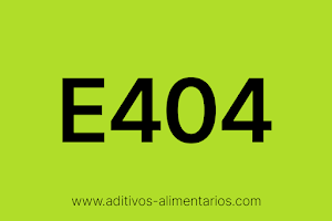 Aditivo Alimentario - E404 - Alginato Cálcico