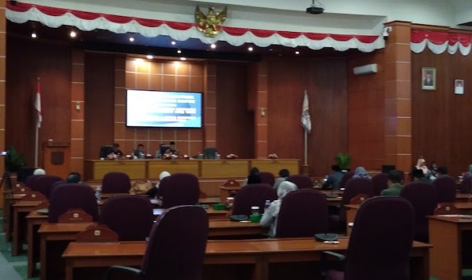 DPRD Gelar Paripurna Penyampaian LKPJ Walikota Depok Tahun 2017