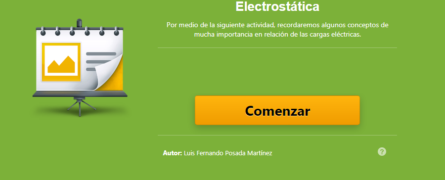 Electrostática. Presentación