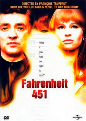 capa do filme Fahrenheit 451 de 1966