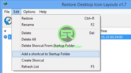 ReIcon - Restore Desktop Icon Layouts - solution rider