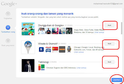 Google + Page