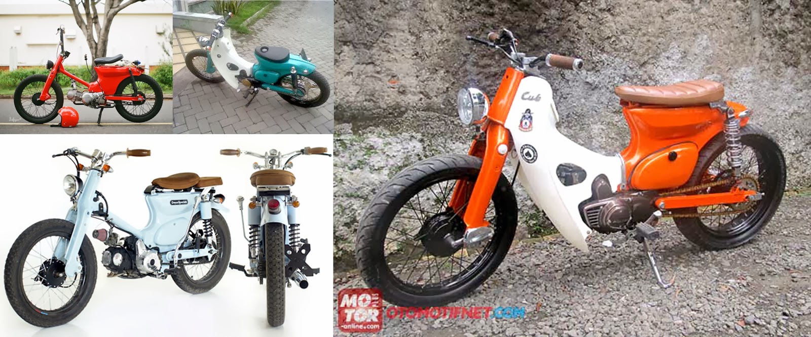 Koleksi Modifikasi Motor Astrea Street Cub Terkeren Modifikasi Style