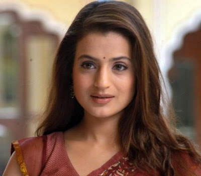 Amisha Patel in Hot Transparent Sarees