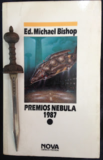 Portada del libro Premios Nebula 1987, de varios autores