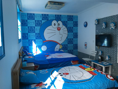 dekorasi kamar doraemon sederhana terbaru