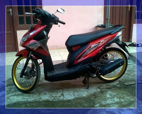 Modifikasi beat fi simple injeksi thailook ring 14 touring 