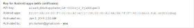 Android Google Map 2 API Key