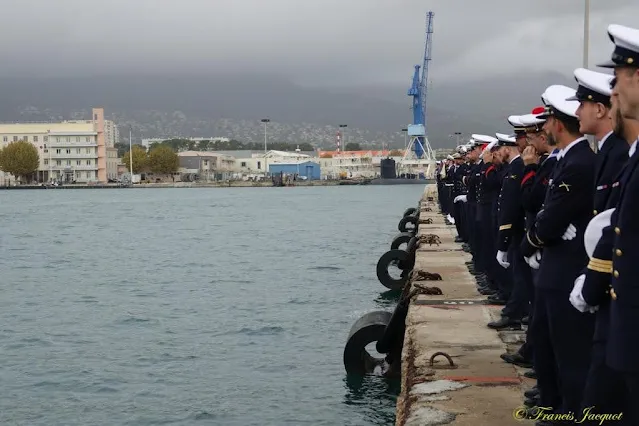 Última salida del Submarino Nuclear de Ataque Rubis