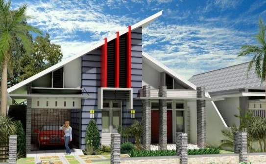 18 Model Atap  Rumah  Minimalis  1 2  Lantai  Terbaru 