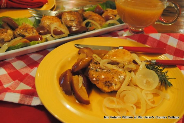 Apple Cider Chicken at Miz Helen's Country Cottage