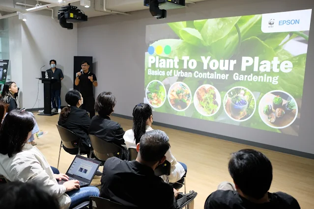 Epson and WWF-Philippines urban gardening