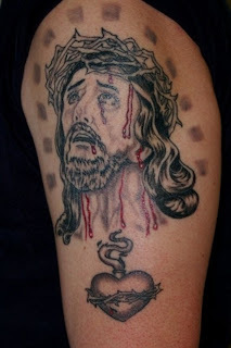 jesus tattoos, tattoos