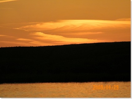 sunset on the Colorado River, Parker, AZ