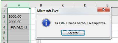 como cambiar comas por puntos en excel