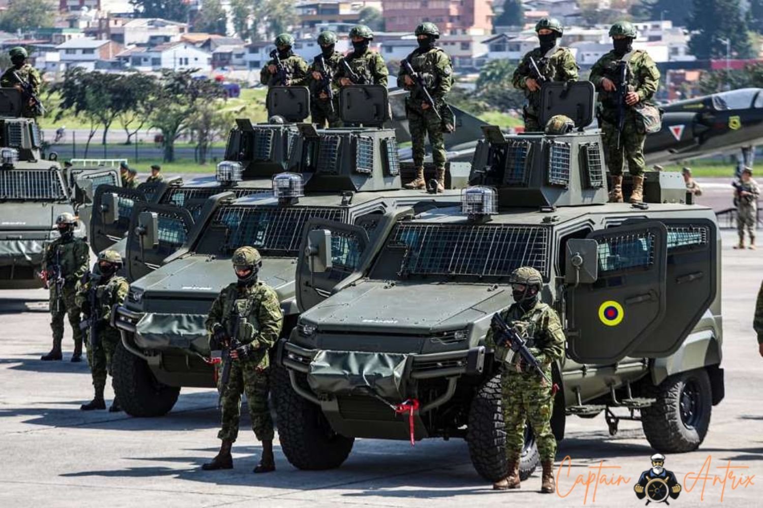 Strengthening Defense: Ecuadorian Armed Forces Welcomed 15 URAL 4x4 Light Armoured Tactical Vehicles in a Landmark Ceremony
