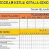 Contoh Program Kerja Kepala Sekolah Format Word - Format Sekolah